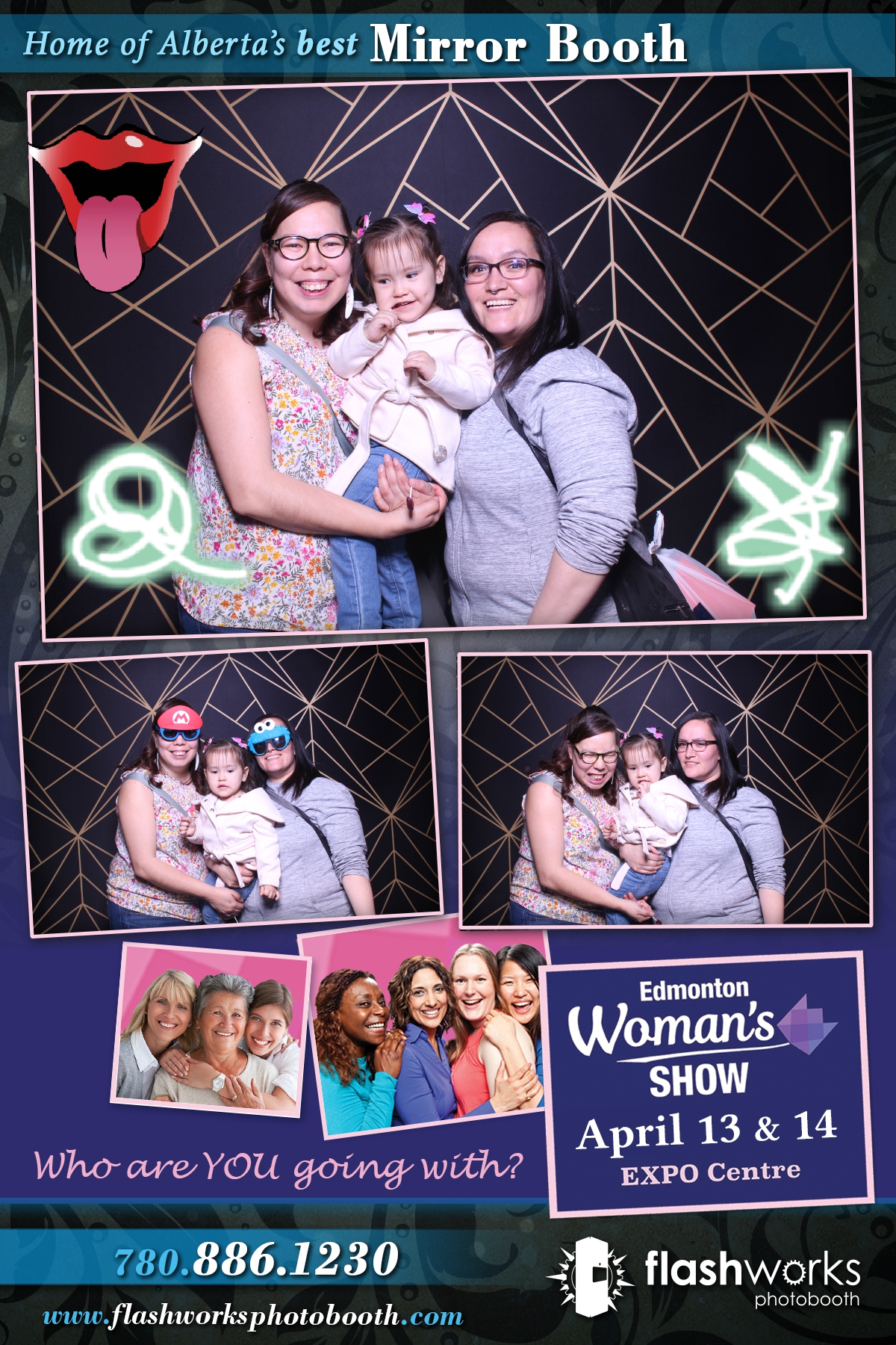 Spring Edmonton Woman's Show 2019 | View more photos from the event at gallery.flashworksphotobooth.com/u/FlashworksPhotoboothInc/Spring-Edmonton-Womans-Show-2019